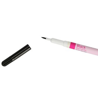 eetbare stift zwart
