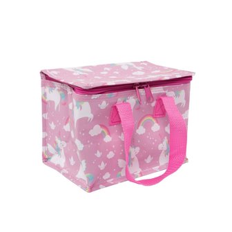 Lunchbag / koeltas Eenhoorn - roze tas