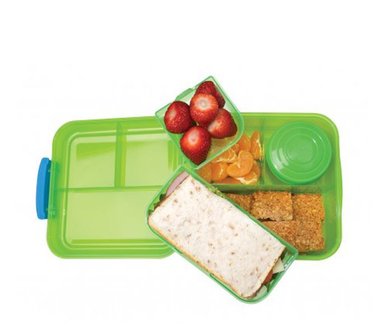 Bento to go cube lunchbox - paars | Sistema