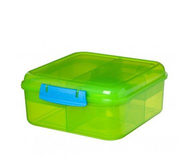 Bento to go cube lunchbox - groen | Sistema