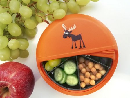 Snackdisk oranje eland | Carl Oscar