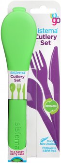 Bestek to go - groen | Sistema