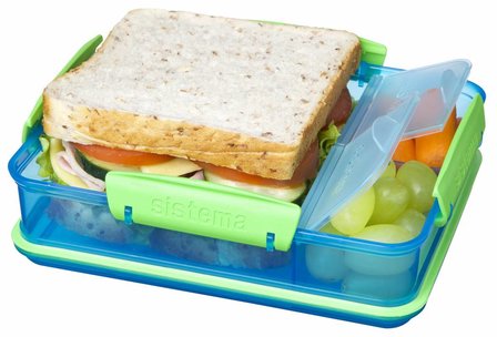 snack attack bentobox blauw