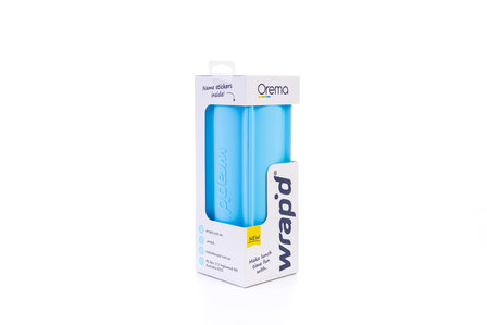siliconen wraphouder blauw