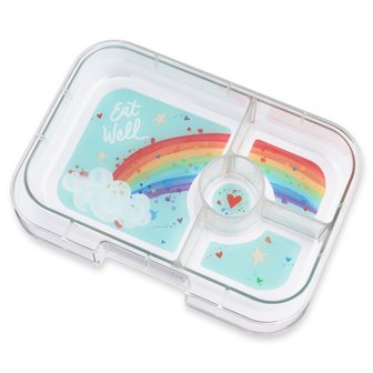 Yumbox met vier vakken