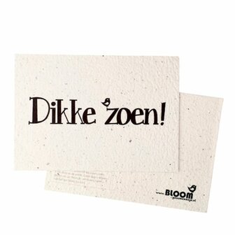 bloeikaarten kopen dikke zoen