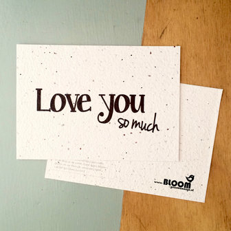 bloeikaart kopen love you