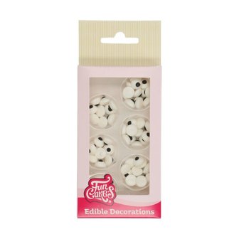 ronde eetbare oogjes