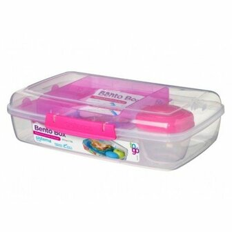 Trends bento lunchbox met boterhamlade - roze | Sistema