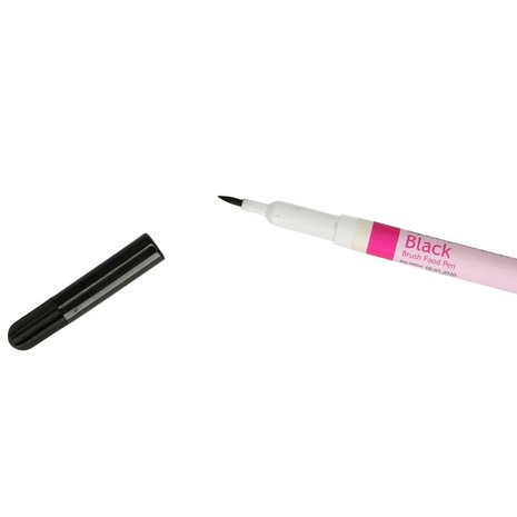 eetbare stift zwart