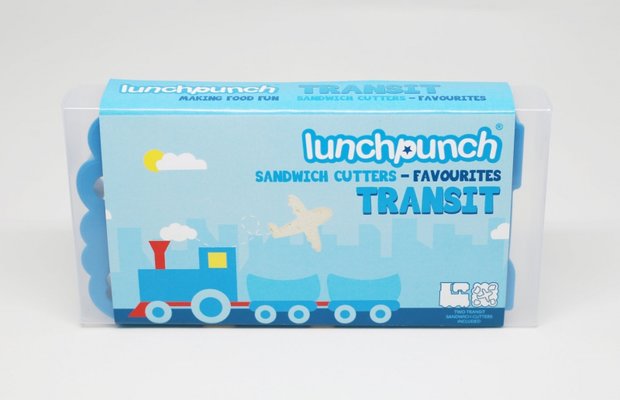 Lunch Punch vliegtuig en trein