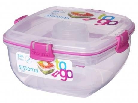 Salade lunchbox - roze | Sistema