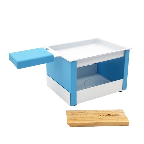 raclette set blauw