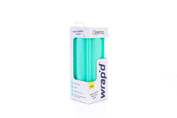 wraphouder siliconen aqua