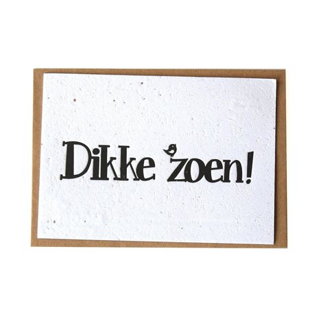 bloeikaart dikke zoen