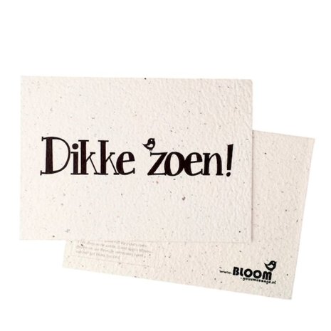 bloeikaarten kopen dikke zoen