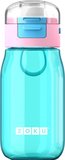 ZOKU drinkfles 475 ml - turquoise / blauw / roze_