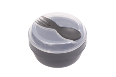 N'ice cup - snack to go met koelelement grijs N'ice cup - snack to go met koelelement grijs