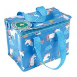 Lunchbag / koeltas Eenhoorn - blauw Lunchbag / koeltas Eenhoorn - blauw