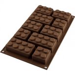 Easy block legostenen blokkenvorm - siliconen vorm Silikomart Easy block legostenen blokkenvorm - siliconen vorm Silikomart