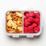 Snackbox met vakjes 460 ml. | Lock&Lock Snackbox met vakjes 460 ml. | Lock&Lock