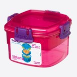 Snackdoos roze 400 ml. | Sistema Snackdoos roze 400 ml. | Sistema