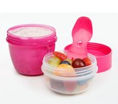 Yoghurt en snack to go roze | Sistema Yoghurt en snack to go roze | Sistema