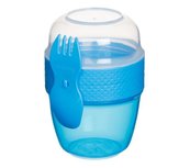 Yoghurt en snack to go blauw | Sistema Yoghurt en snack to go blauw | Sistema