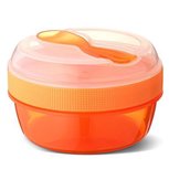 N'ice cup - snack to go met koelelement oranje N'ice cup - snack to go met koelelement oranje