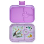 Yumbox lunchtrommel lila purple | panino 4 vakken Yumbox lunchtrommel lila purple | panino 4 vakken