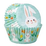 Baking cups paashaas wit Baking cups paashaas wit