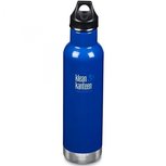 Blauw thermo RVS 592 ml. - Klean Kid Kanteen draaidop zwart Blauw thermo RVS 592 ml. - Klean Kid Kanteen draaidop zwart