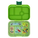 Yumbox lunchtrommel groen jungle |classic 6 vakken Yumbox lunchtrommel groen jungle |classic 6 vakken