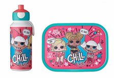 Lunchset Campus (pop-up drinkfles + lunchbox) - LoL surprise Lunchset Campus (pop-up drinkfles + lunchbox) - LoL surprise