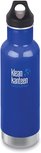Blauw - paars thermo RVS 592 ml. - Klean Kid Kanteen draaidop zwart Blauw - paars thermo RVS 592 ml. - Klean Kid Kanteen draaidop zwart