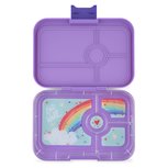Yumbox lunchtrommel Rainbow dreamy purple | panino 4 vakken Yumbox lunchtrommel Rainbow dreamy purple | panino 4 vakken