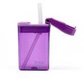 Set van 2 drink in the box - paars en groen Set van 2 drink in the box - paars en groen