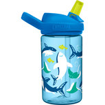 Camelbak kinderfles Eddy - Haaien blauw Camelbak kinderfles Eddy - Haaien blauw