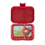 Yumbox lunchtrommel Bike race rood | panino 4 vakken Yumbox lunchtrommel Bike race rood | panino 4 vakken