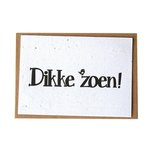 Bloeikaart Dikke zoen!