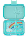 Yumbox lunchtrommel Misty Aqua | panino 4 vakken Yumbox lunchtrommel Misty Aqua | panino 4 vakken