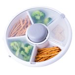 GOBE snack spinner - snackbox grijs GOBE snack spinner - snackbox grijs