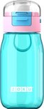 ZOKU drinkfles 475 ml - turquoise / blauw / roze ZOKU drinkfles 475 ml - turquoise / blauw / roze
