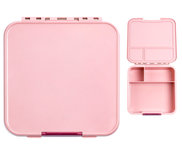 Uni roze - Little lunchbox 3 vakken Uni roze - Little lunchbox 3 vakken