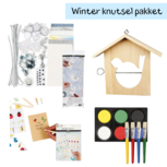 Winter knutsel pakket Winter knutsel pakket