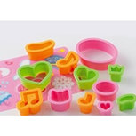Mini bento uitsteker set - hart en muziek Mini bento uitsteker set - hart en muziek