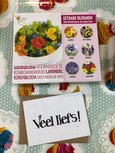 Kweekset eetbare bloemen + bloeikaart veel liefs Kweekset eetbare bloemen + bloeikaart veel liefs