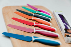 KiddiKutter kindermes - verschillende kleuren (afname min. 5) KiddiKutter kindermes - verschillende kleuren (afname min. 5)
